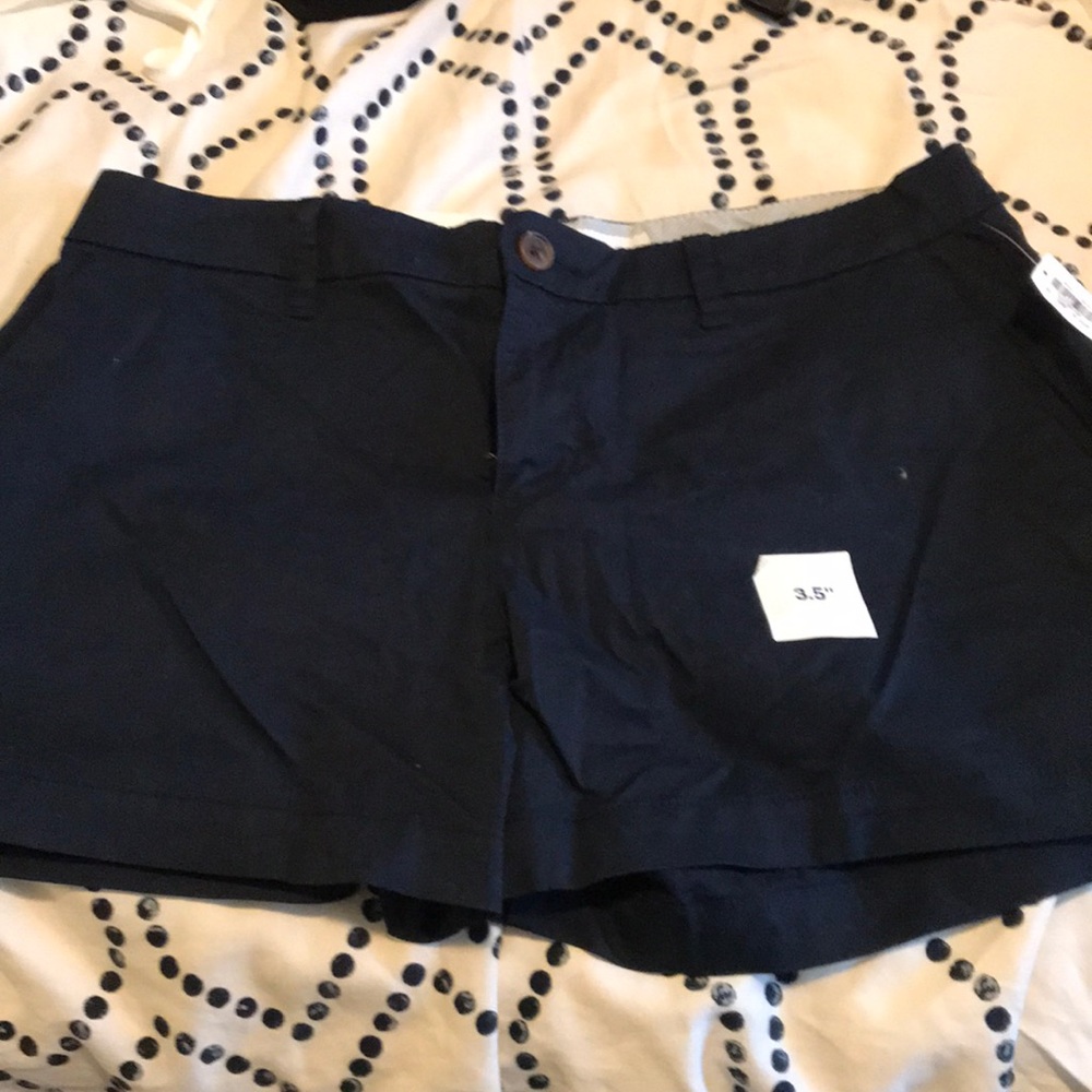 Navy shorts